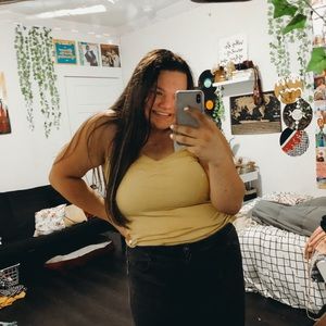 Yellow tank top